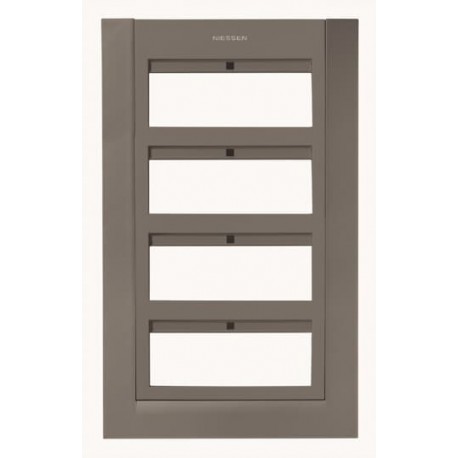 NIESSEN 2CLA127400T1801 2CLA127400T1801 T1274 AN NIESSEN Placa embellecedora 24M AN